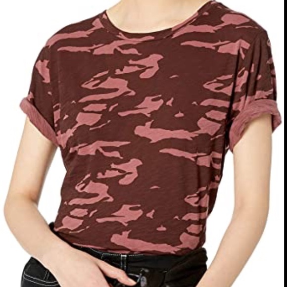 Monrow Tops Monrow Camo Tee Poshmark